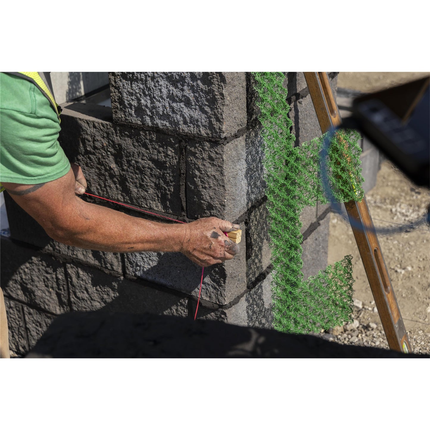 MARSHALLTOWN Masonry Line, Bonded Nylon, Yellow & Black, 500 Foot, #18 Line Size, Masons and Archaeology. Made in the USA, ML613