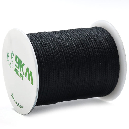 9KM DWLIFE Kevlar Cord, 50lb~1500lb, High Tensile Strength, Flame Resistant, Braided Fishing Line, Wind Chime String, Kite Line, Camping, Model Rocket, Outdoor Survival Strong String